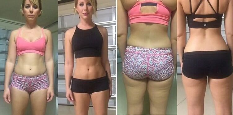 fotos antes e depois de seguir a dieta ceto
