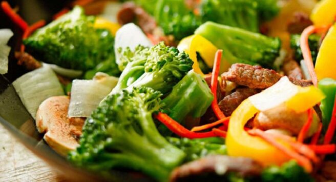 salada de legumes para gastrite